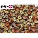 Es-O Beads 5 mm Jet California Gold Rush Matted - 5 g