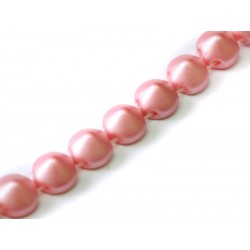 Tipp Beads 8 mm Pastel Pink - 10 pz