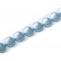 Tipp Beads 8 mm Pastel Light Sapphire - 10 pz
