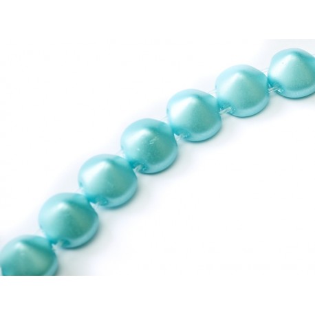 Tipp Beads 8 mm Pastel Aqua - 10 pz