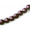 Tipp Beads 8 mm Pastel Bordeaux - 10 pz