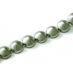 Tipp Beads 8 mm Metallic Silver - 10 pcs