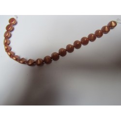 Tipp Beads 8 mm Metallic Copper - 10 pcs