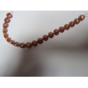 Tipp Beads 8 mm Metallic Copper - 10 pz