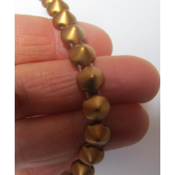 Tipp Beads 8 mm Metallic Brass - 10 pcs