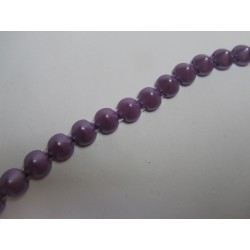 Tipp Beads 8 mm Pastel Lila - 10 pz