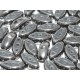 Cali Beads 3 x 8 mm Crystal Full Chrome - 20 Pz