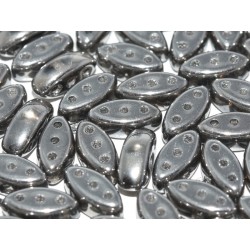 Cali Beads 3 x 8 mm Crystal Full Chrome - 20 Pz