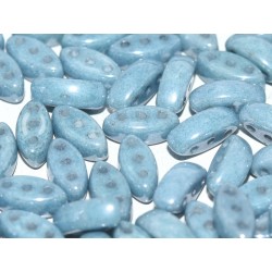 Cali Beads 3 x 8 mm Opaque Seafoam Green Luster - 20 pcs