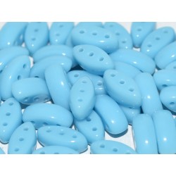 Cali Beads 3 x 8 mm Opaque Seafoam Green Luster - 20 pcs