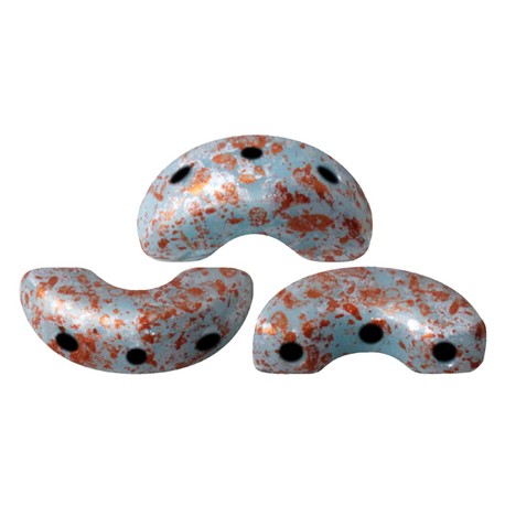 Arcos® par Puca® 5x10 mm Opaque Blue Turquoise - 10 g