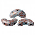 Arcos® par Puca® 5x10 mm Opaque Blue Turquoise Tweedy - 10 g