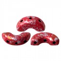 Arcos® par Puca® 5x10 mm Opaque Coral Red Tweedy - 10 g