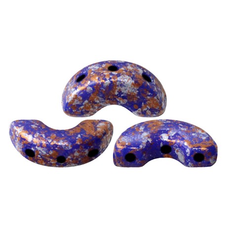 Arcos® par Puca® 5x10 mm Opaque Sapphire Bronze - 10 g