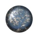Cabochon par Puca® 18 mm Opaque Sapphire Silver - 1 pz