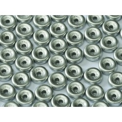Wheel Beads 6 mm Aluminium Silver - 5 g