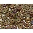 Wheel Beads 6 mm Zinc Iris - 5 g