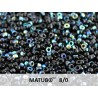Perline Matubo 8/0 Jet AB - 10 g