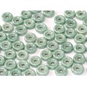 Wheel Beads 6 mm Opaque Teal Luster - 5 g