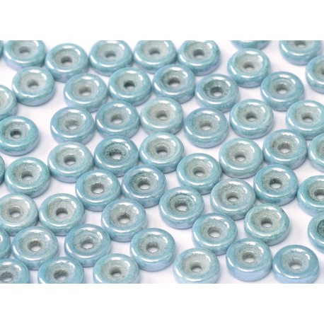 Wheel Beads 6 mm Zinc Iris - 5 g