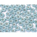 Wheel Beads 6 mm Opaque Baby Blue Luster - 5 g