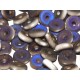 Wheel Beads 6 mm Zinc Iris - 5 g