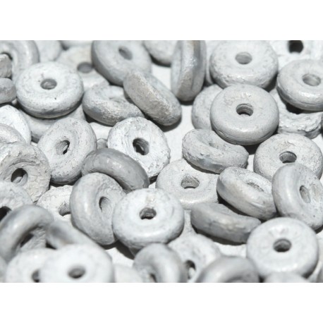 Wheel Beads 6 mm Zinc Iris - 5 g