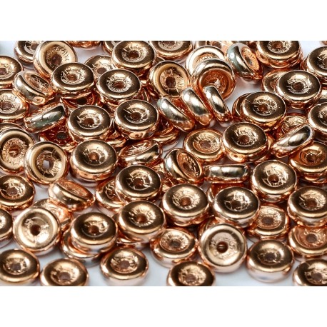 Wheel Beads 6 mm Zinc Iris - 5 g