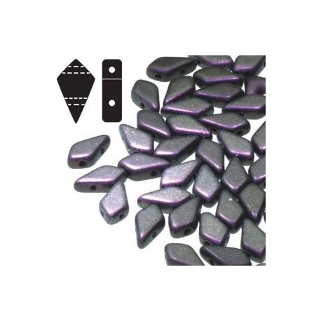 Kite Beads 9 x 5 mm Light Gold Mat - 5 g