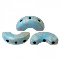 Arcos® par Puca® 5x10 mm Opaque Blue Turquoise Splash - 10 g