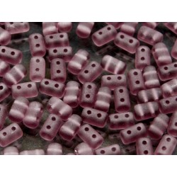 Rulla Beads 3x5 mm Amethyst Matted - 10 g