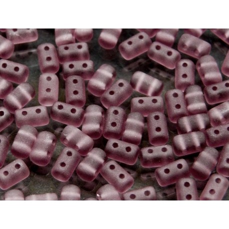 Perline Rulla 3x5 mm Amethyst Matted - 10 g