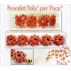 Arcos® par Puca® 5x10 mm Opaque Coral Red Splash - 10 g