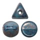 Ilos® par Puca® 5x5 mm Opaque Blue Turquoise Bronze - 10 g