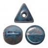 Ilos® par Puca® 5x5 mm Opaque Blue Turquoise Bronze - 10 g