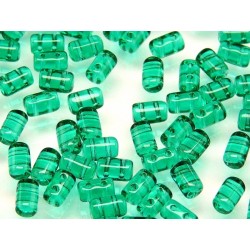 Rulla Beads 3x5 mm Emerald - 10 g