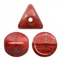 Ilos® par Puca® 5x5 mm Opaque Coral Red Bronze - 10 g