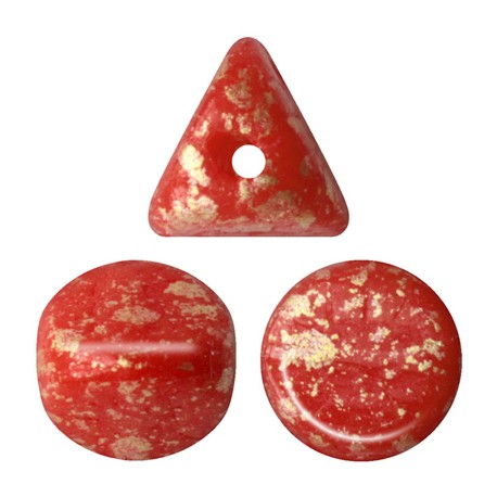 Ilos® par Puca® 5x5 mm Opaque Blue Turquoise Bronze - 10 g