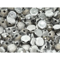 Cabochon Doppio Foro 6 mm Crystal Etched Labrador Full - 10 pz