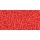 Rocailles Toho 15/0 Silver-Lined Light Siam Ruby