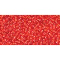 Rocailles Toho 15/0 Silver-Lined Light Siam Ruby - 10 g