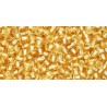 Rocailles Toho 11/0 Silver-Lined Light Topaz - 10 g 