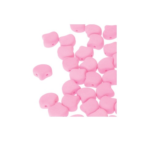 Ginkgo Leaf Bead 7,5 x 7,5 mm Matte Jet - 5 g