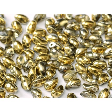 Tulip Petals 4x6 mm Crystal Amber - 40 pz