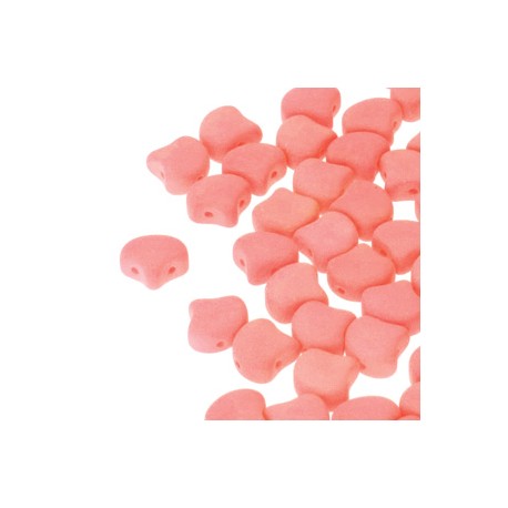 Ginkgo Leaf Bead 7,5 x 7,5 mm Matte Jet - 5 g