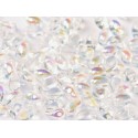 Tulip Petals 4x6 mm Crystal AB - 40 pz