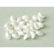 Tulip Petals 4x6 mm Pastel White - 40 pz