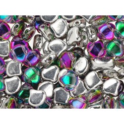 Ginkgo Leaf Bead 7,5 x 7,5 mm Matte Jet - 5 g