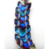 Chevron Duo 10 x 4 mm Jet Full Vitrail - 15 Pz