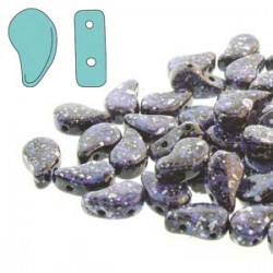 Paisley Duo 8x5 mm Jet Indigo Confetti - 10 g